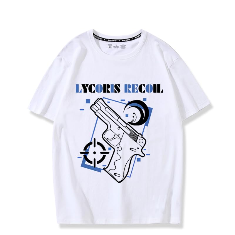 Amazon.co.jp: リコリス・リコイル Tシャツ 錦木千束 井ノ上たきな 痛